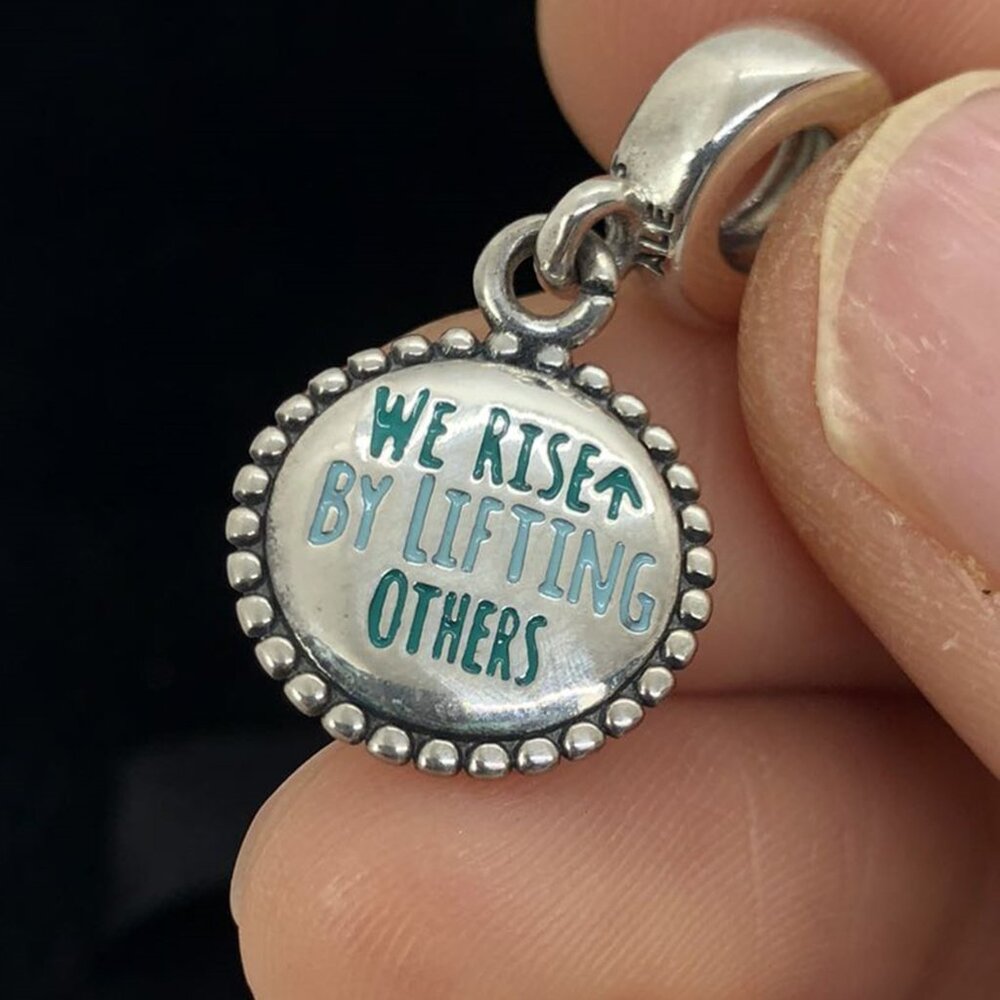 ✨🔥Pandora Rise By Lifting Others Charm
